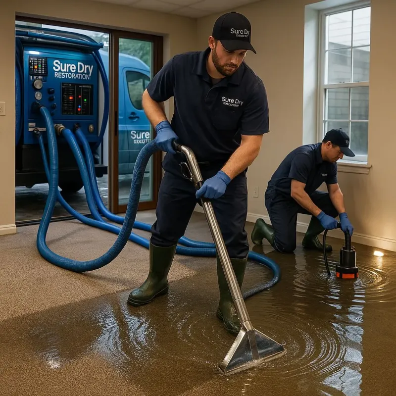 Water Extraction and Removal process in Soperton, GA